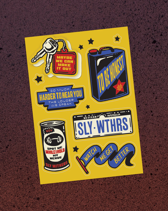 TBH A5 Sticker Sheet