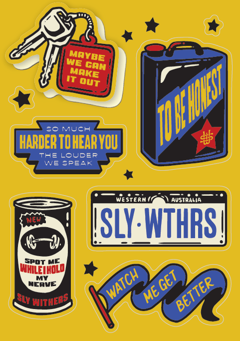 TBH A5 Sticker Sheet