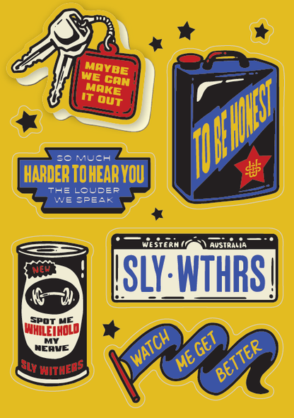 TBH A5 Sticker Sheet